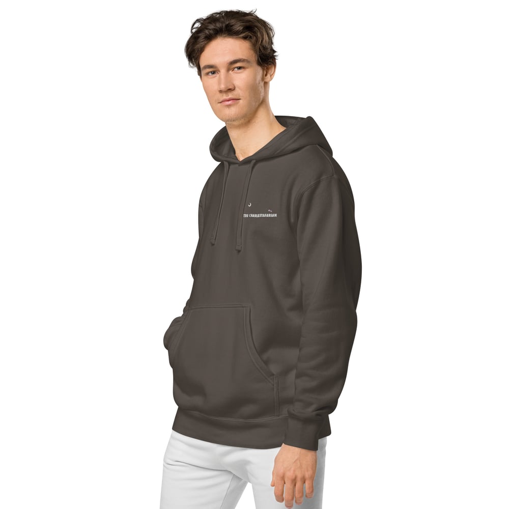 Image of Unisex pigment-dyed hoodie