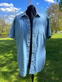 Image 2 of XL Fairy Chambray Short Sleeve
