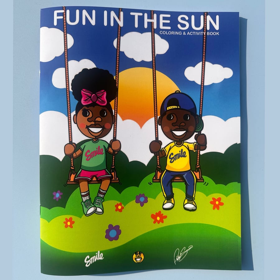 Image of Fun In The Sun Coloring Book