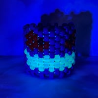 Image 2 of GITD Gengar Pokémon Kandi Cuff