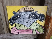Image 2 of Bundled Up Raccoon 