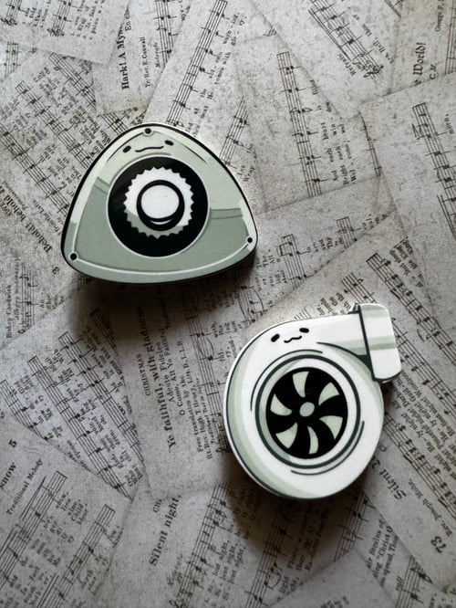 Image of (Pre-order) Car Turbo and Rotary Hair Clips