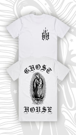 Image of WHITE - GHOST HOUSE ‘GUADALUPE’ T-SHIRT