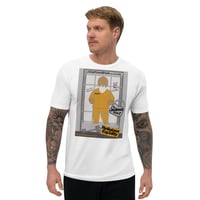 Image 1 of Holy Prison Break 04 Fitted Short Sleeve T-shirt