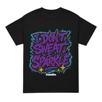 Image 3 of Trubledera Women’s Fitness  I don’t sweat DryBlend® T-Shirt