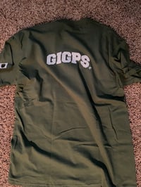 Image 1 of GIGPS MOSS GREEN ALMIGHTY TEE