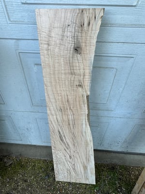Figured maple board 1