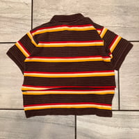 Image 2 of Y2K Ecko Brown Stripped Polo