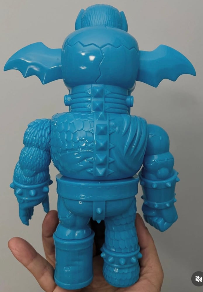 Ghoulash blank blue vinyl figure 