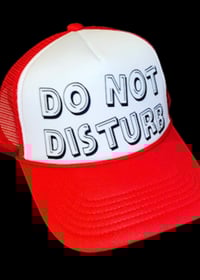Image 2 of Do not disturb trucker hat