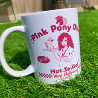 Image 1 of Chappell Roan Ceramic mug, pink pony club, Double Sided