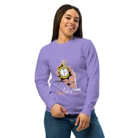 Image 3 of Women HEALING PROCESS Garment-dyed heavyweight long-sleeve shirt