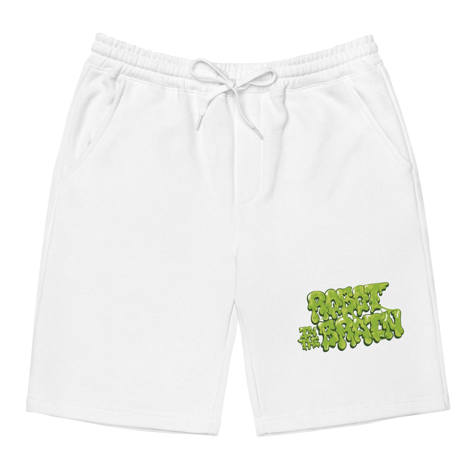 Green Slime Shorts | Robot In The Brain Clothing