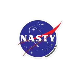 Nasty Astrology Club Sticker - 4 x 4 inch
