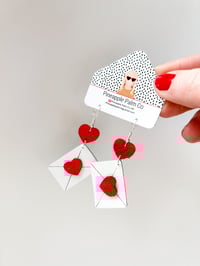 Love letter earrings 