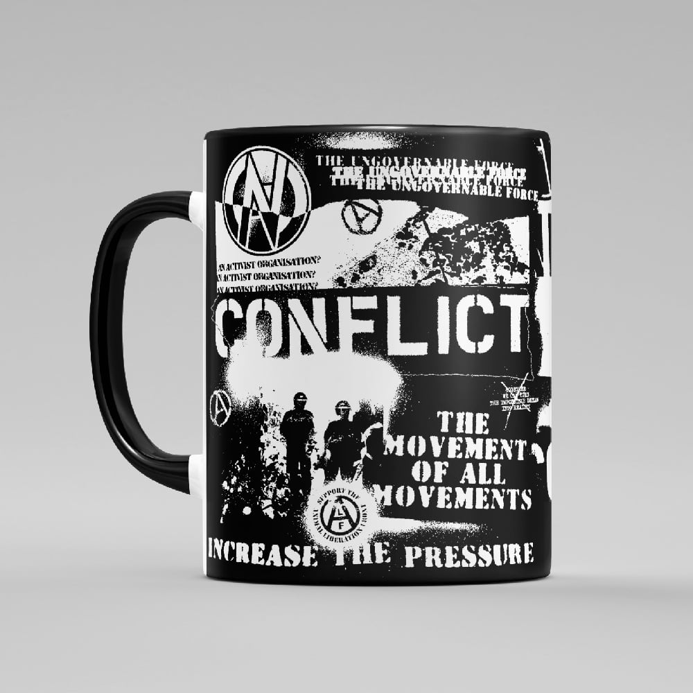 Image of CONFLICT Increase The Pressure Mug