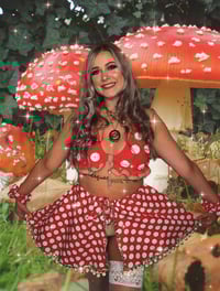 Image 4 of Magic Mushroom Crochet Halter Top