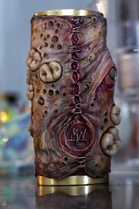 Image 9 of  Bic lighter sleeve, original sculpt, functional art, Glow in the dark, flash reflective OOAK 