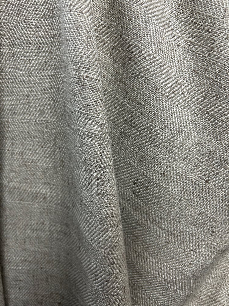 Image of HAAYA OPEN - New Woven Linen Beige 