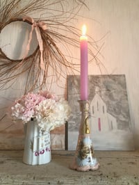 Image 1 of Shabby chic vintage candlestick
