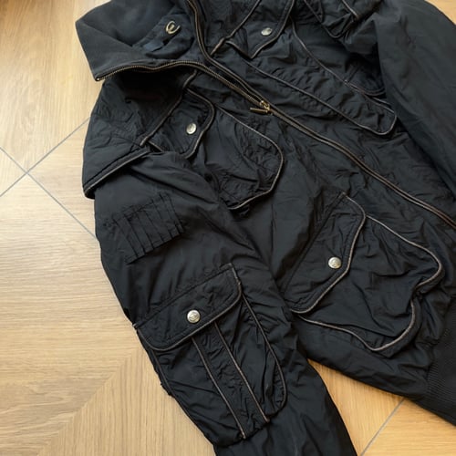 Image of FW 2005 Just Cavalli Multi Pocket Nylon “Gun” Jacket, Size Large