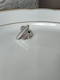 Image 4 of Biwa Perle und rosa Turmalin Ring