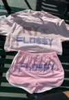 Di Jatty $ummer $horts & Tshirt Set Pink 