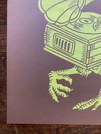 Image 4 of 'Swan Song' blockprint