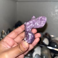 Image 4 of Lepidolite Angel Goddess 