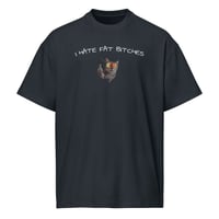 Image 2 of JJ HATES FAT BITCHES TEE