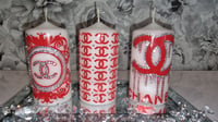 Image 1 of RED FASHION CANDLE SET