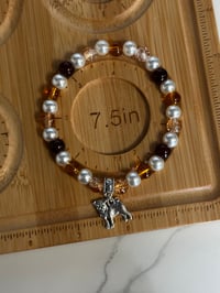 Image 5 of Pug Bracelet & Earring Set