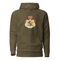 Image 2 of Riksvapen Sverige Unisex Hoodie Clean Back