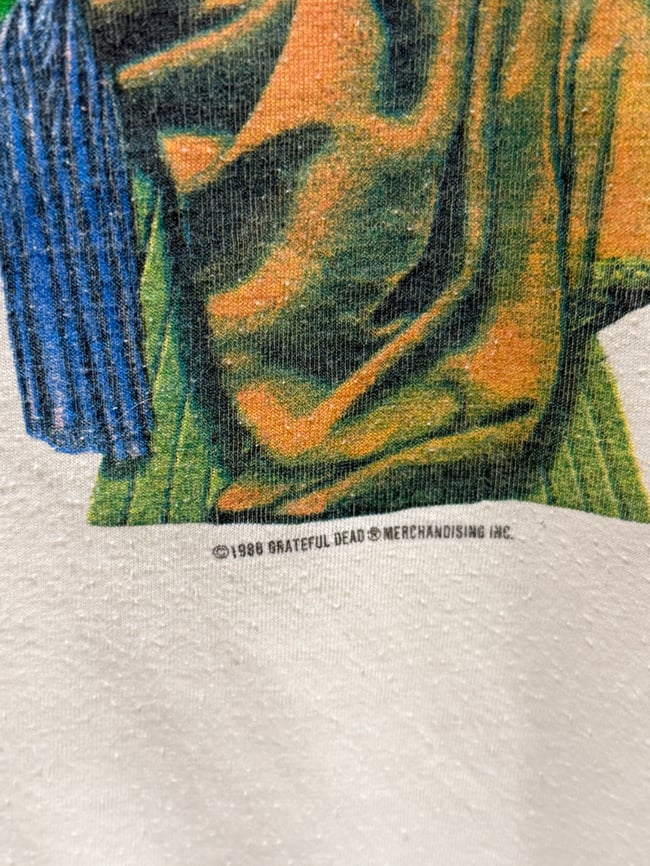 Grateful Dead 1988 Blues for Allah T-Shirt - Fits M