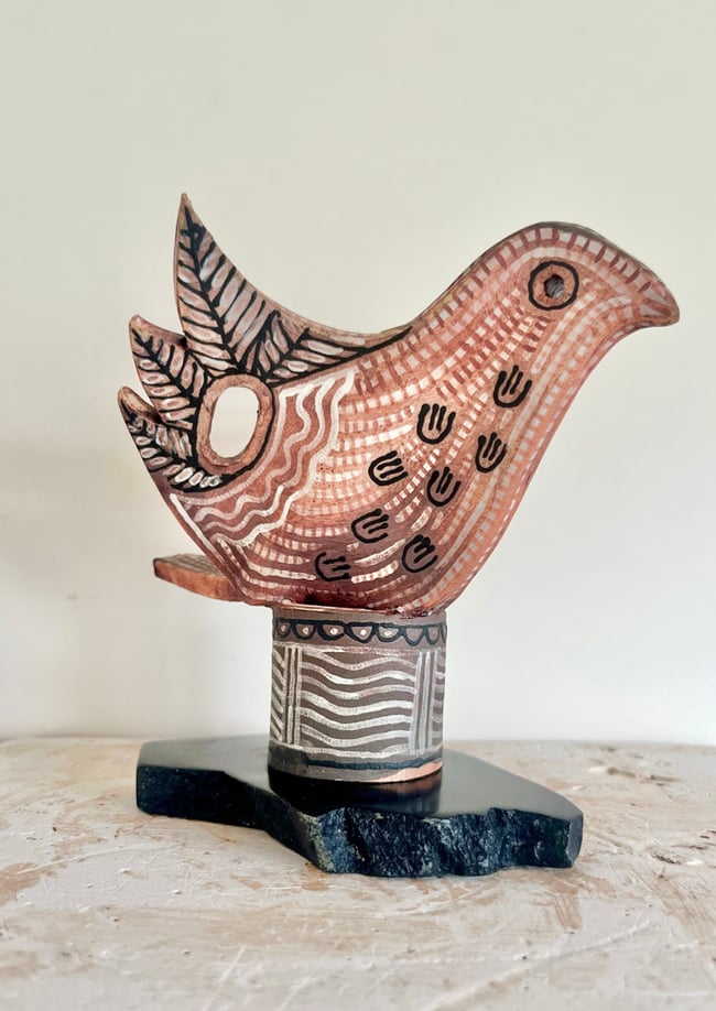 BIRD ASCENDING SCULPTURE