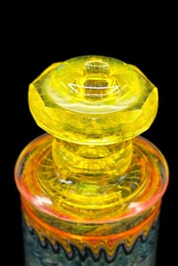 Image 6 of KJ Custom, Citrine Faceted Puffco Top