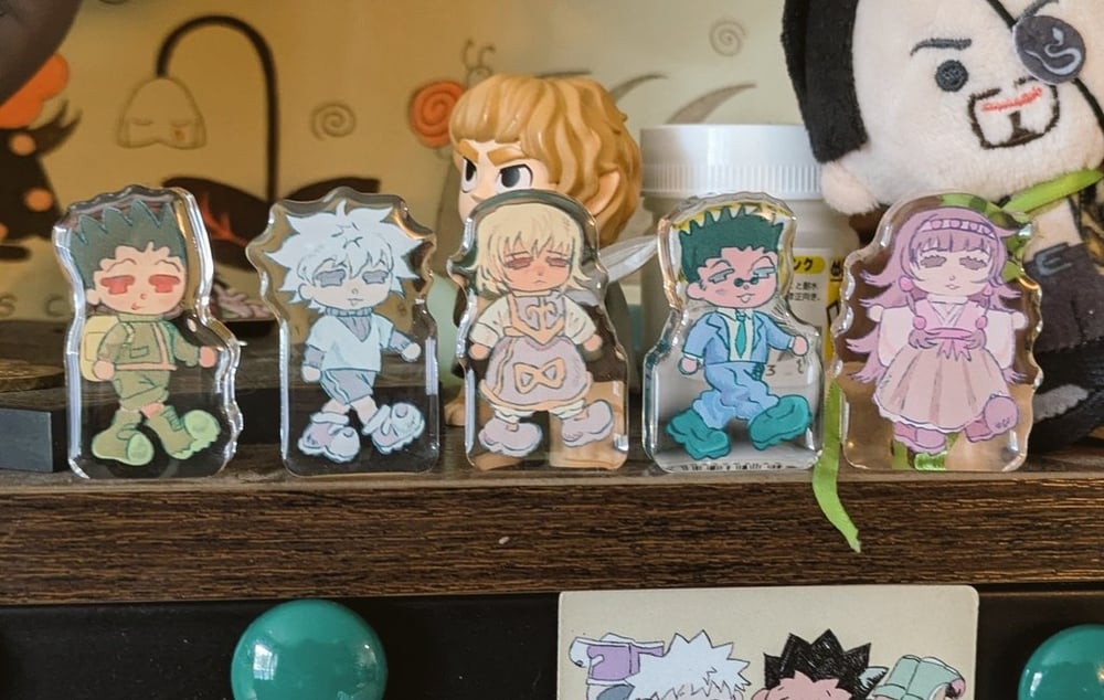 HxH Mini Acrylic Block Standees