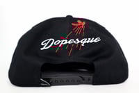 Image 4 of Double dove purple brim SnapBack