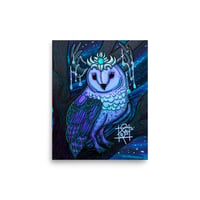 Image 1 of Celestial owl matte fine art print