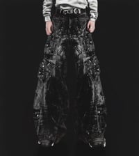Image 2 of SS24 ‘Scarvein’ Two Tone Denim