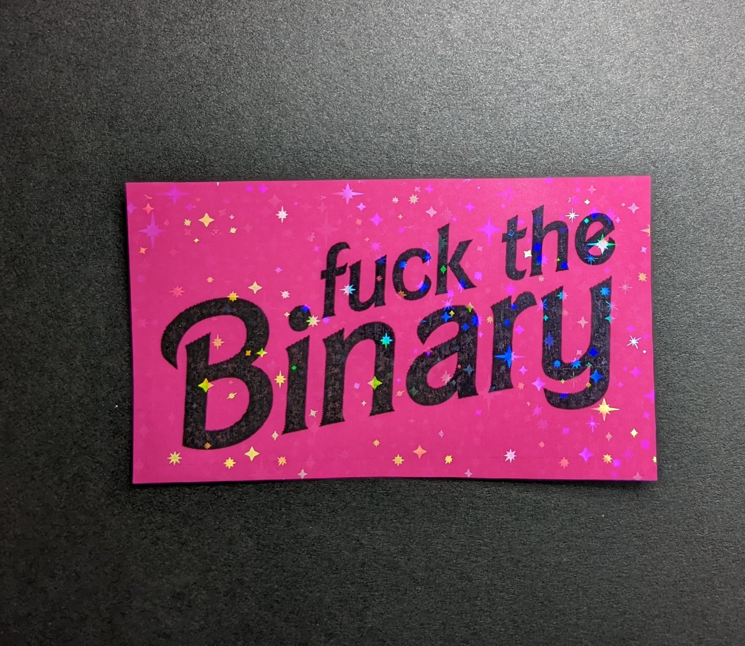f&ck the binary (sticker)