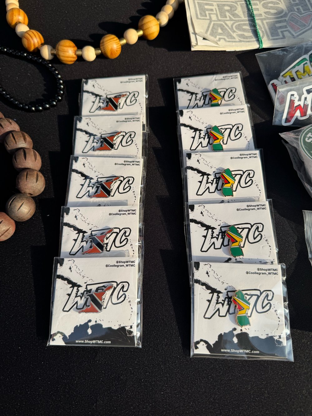 Image of Trinidad & Guyana Flag Pins