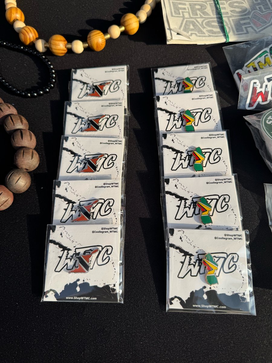 Image of Trinidad & Guyana Flag Pins 