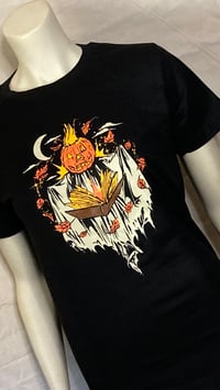 Image 3 of Unisex “Harvest Magic” Black Tee