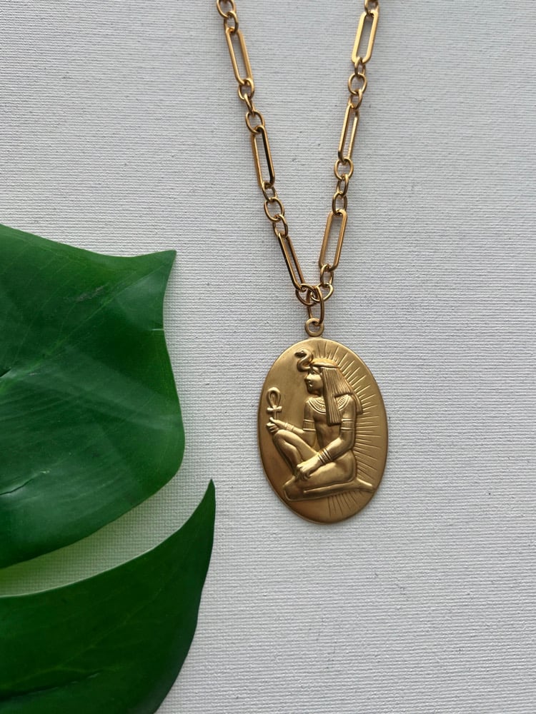 Image of HIM • Egyptian Medallion Necklace