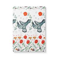 Image 1 of Softcover Blue Peace Bird Journal