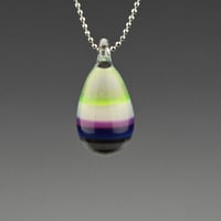 Image 4 of Glass Egg Pendant #2