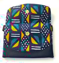 Image 2 of Fanny Pack Designs By IvoryB Blue Yellow