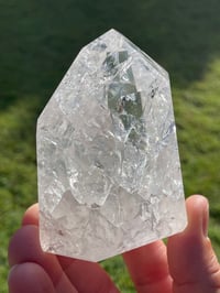Image 14 of Crackle Quartz Crystal Tower #1827