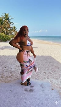 Image 1 of Fun In Miami 3 Piece Swim suit 